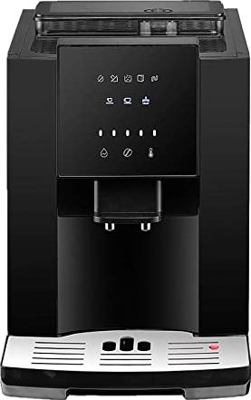 SXLCKJ Koffiemachine 19 Bar Semi-automatische Expresso Koffiemachine Touchscreen Grinder Koffiezetapparaten (Kleur: Zwart, Maat: One size) (Bl(Crusher)