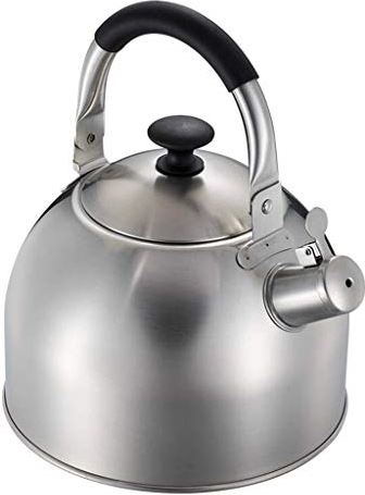OOOFFFFFFFF Gas Kettle Tea Kettle for Stovetop Whistling Tea Pot Stainless Steel Tea Kettles Tea Pots for Stove Top (2.5-Liter) Large Capacity