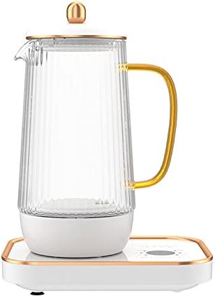 LIXIDIAN Elektrische waterkokers voor kokend water 800ML Thuis waterkoker Glas Gezondheidsbeschermende pot Automatische mini-theepot Kookmachine Multi-fornuis voor koffie- en theeketel
