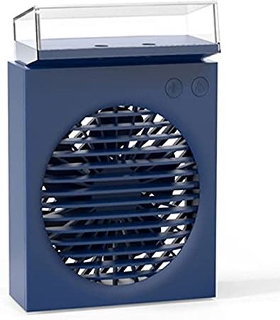 OOOFFFFFFFF Portable Air Conditioner USB Personal Air Cooler 4 Wind Speed Desktop Air Conditioner Fan ndependent Visible Water Tank Design Detachable Easy to Add Water for Home Office Room
