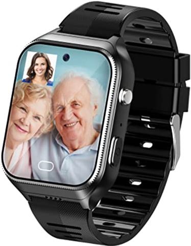 JXFY Smart Watch, Gps Tracker 1.44 Inch Touchscreen Smartwatch met SOS Veiligheidshek Waterdichte Fitness Tracker Stappenteller Compatibel met Ios en Android-telefoons voor Vrouwen Mannen