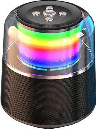 OOOFFFFFFFF Wireless Bluetooth Speaker/Mini Portable Card RGB Luminous Small Stereo Phone Computer Desktop Home Music Player