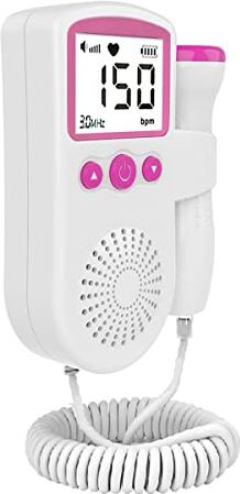Ktimor Een geschenk voor aanstaande moeders, draagbare detectieapparatuur voor zwangere vrouwen thuis, gezinsspecifieke detectoren, eenvoudig en gemakkelijk te gebruiken, LED-achtergrondverlichting, ingebouwde luidspreker