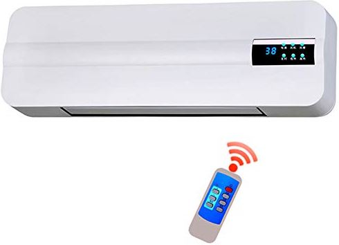 OOOFFFFFFFF Energy-Saving Wall-Mounted Portable Air Conditioner Heating Fan Home Dormitory Timing Free Installation Remote Control AC-07