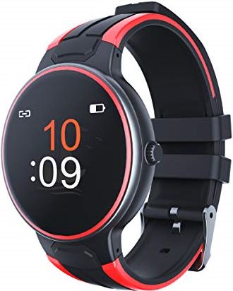 JXFY Z8S Smart Horloge met Thermometer Hartslag Gezondheid Tracking Waterdichte Man en Vrouw Sport Horloges, voor Android4.4 en Boven IOS8.5 of Boven (C)