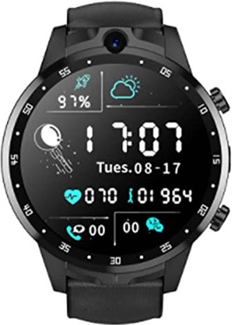 JXFY Smart Watch voor mannen vrouwen, Smartwatch voor Android Ios telefoons met 1,6 '' scherm, gezicht ontgrendelen, Bluetooth, videogesprek, stappenteller, waterdichte fitness tracker