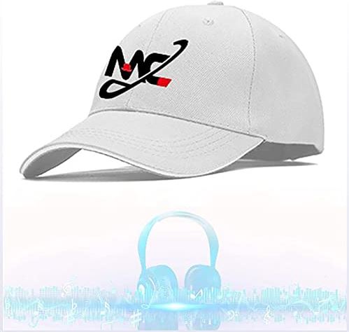 YBaoTuu Bluetooth-hoeden, Beengeleidingsdop, Bluetooth-luidsprekerhoed 360° Surround Sound, Verstelbare Baseballpet voor Buitensporten met Magnetische Oplader voor Op Reis, Hardlopen-white