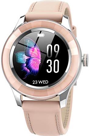 JHDDPH3 Smartwatch Smart Watch Nieuwe 2020 Black Mens/Dames Fitness horloge Bluetooth SmartWatch- Bluetooth Smart Watch is waterdicht met harttemperatuurmonitoring sporthorloge