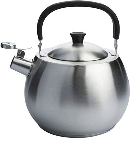 OOOFFFFFFFF 304 Stainless Steel Kettle Gas Thickening 4.5 Liters Whistle Household Hot Water Cooker Gas Universal