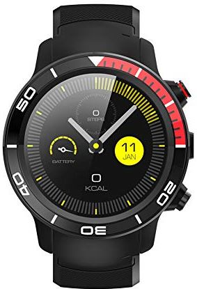 JXFY H8 Smart Watch, 4G Full Netcom Smart Watch, IP68 waterdichte multi-sport modus voor oproep hartslagbewaking, geschikt voor Android 7.1 (C)