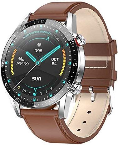 JXFY L13 Business Smart Horloge Mannen Bluetooth Call IP68 Waterdichte ECG Druk Hartslag Fitness Tracker Sport Smartwatch, Voor Android IOS (A)