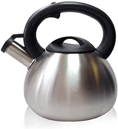 OOOFFFFFFFF Stainless Steel Whistling Gas Kettle Fashion Creative Home Water Kettle Kitchen Cooker 3.5L Teapot Coffee Pot (Size : 3.5L) (2.5L)
