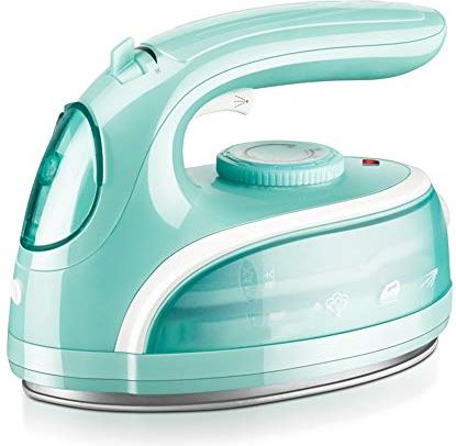 OOOFFFFFFFF Handheld Steamer 30S Fast Heat/800W Strong Steam Up to 16g/Min Steamer for Clothes Ceramic Panel/Embedded Base Design with 60ml Water Tank for Home and Travel (Color : White) (Green)