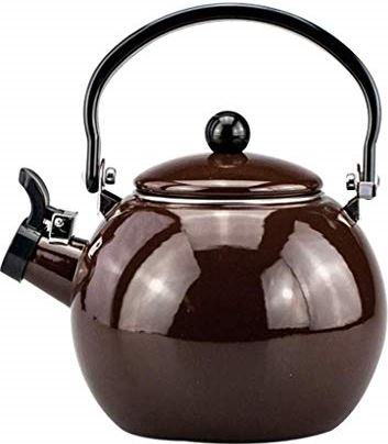 OOOFFFFFFFF Kettle The Enamel Kettle is Simple and Generous in Design Hand-Made with Anti-scalding Handles Safe and Worry-Free teapot Coffee Maker Suitable for Stove
