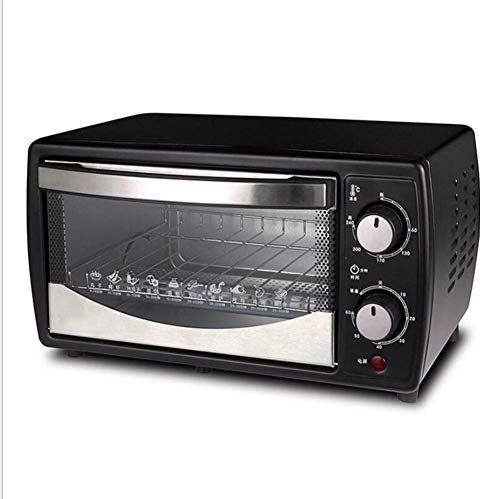 SUNWEIHAOA Mini-Aanrecht-Convectie-Oven, Roestvrijstalen Aanrecht 700 W, Pizza, Geborsteld, Met 10 Vooraf Ingestelde Kookfuncties (A) (B) Esthetisch En Praktisch