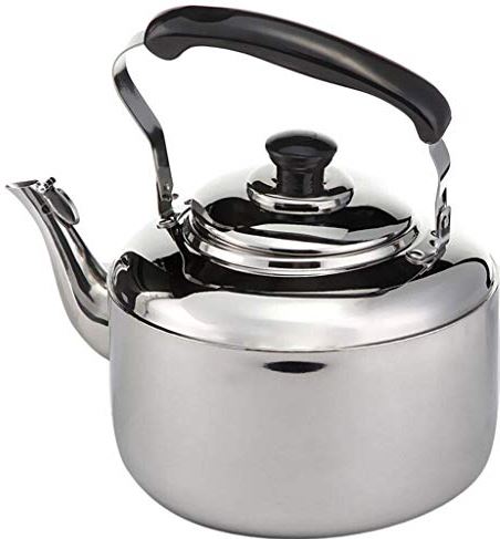 OOOFFFFFFFF Stove Top Kettle Stainless Steel Teakettle Whistling Tea Kettle for All Stovetop with Ergonomic Handle 5L Whistling Teapot