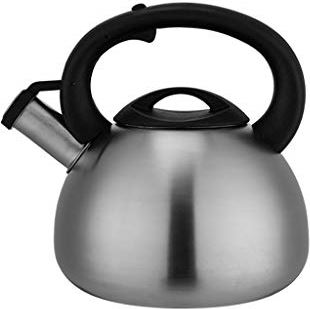 LHJCN Roestvrij staal fluitende waterkoker gas snel boilportable kookfles warm water fles (maat: 2.5L)