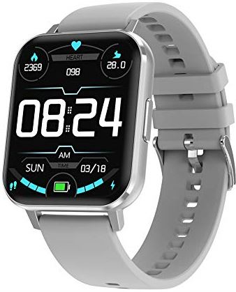 JXFY DTX Smart Horloge Mannen IP68 Waterdicht ECG Smart Horloge 1.78 Inch Groot Scherm Multi-Sports Mode Bloeddruk Zuurstof Horloge (B)