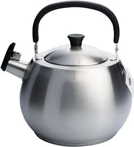OOOFFFFFFFF 304 Stainless Steel Kettle Gas Thickening 4.5 Liters Whistle Household Hot Water Cooker Gas Universal