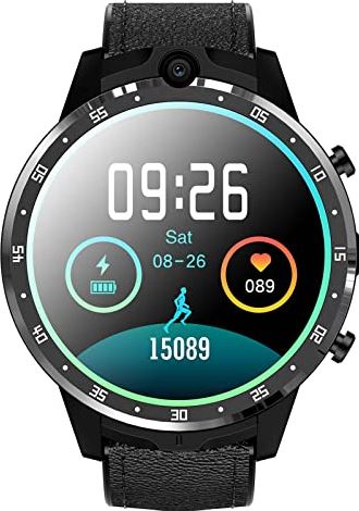 JXFY Smart Watch, Mannen Vrouwen Smartwatch voor Android en Ios Compatibel, 1,6-inch waterdichte activiteit Tracker, GPS Sports Fitness Tracker met wekker, 3+32G