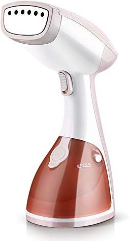OOOFFFFFFFF 2 in 1 Handheld Steamer 30S Fast Heat 1370W High Power Travel Steamer Anti-Dry Burning Design with Long Hair Brush and 250ml Separate Water Tank for Personal Use