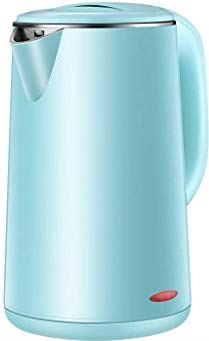 MRTYU-UY Roestvrijstalen waterkoker, roestvrijstalen waterkoker Automatische uitschakeling Huishoudelijke grote capaciteit 24 uur isolatie 1500W (blauw)