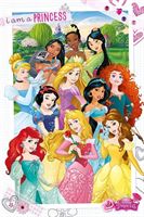 Pyramid Poster - Disney Princess I Am Princess - 91.5 X 61 Cm - Multicolor