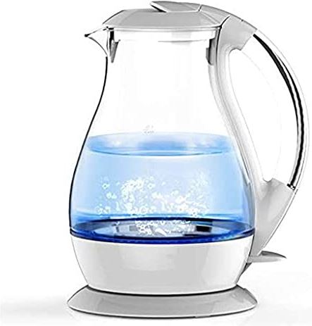 MRTYU-UY Elektrische Glazen Waterkoker Warm Water Snelle Boiler Theepot Glazen Waterkoker Elektrische Waterkoker