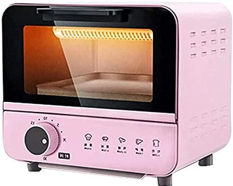 SUNWEIHAOA Tafelblad Elektrische Oven Mini Huishoudelijke Elektrische Bakoven Broodrooster Pizza Bakkerij Machine Multifunctionele Oven 800W Met 30Min Timer Esthetisch En Praktisch