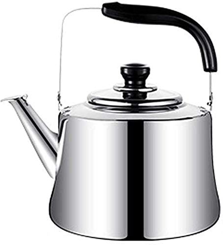 OOOFFFFFFFF Retro Teapot Stainless Steel Stove Top Kettle Whistle Kettle Large Capacity Whistling Kettle for All Hob Stove Types (3L)