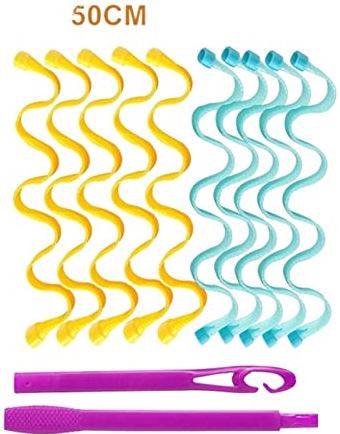 ZHIXI Gdong Store Magic Hair Curler 12PCS / 24PCS Diy Draagbare Curling Lrons Golf Curling Lrons Duurzame Schoonheid Make Curling Styling Tools (Color : 12pcs 50cm)