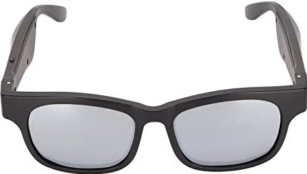 SHYEKYO Bluetooth-zonnebril, multifunctionele slimme Bluetooth-zonnebril Semi-open draagbaar om te winkelen(zilver)