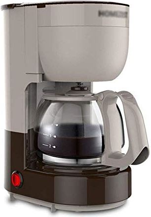 SXLCKJ Koffiezetapparaat, Draagbare Huishoudelijke Koffiemolen, Automatische Drip-Type Thee Machine, Zilver (Grijs) (Crusher)