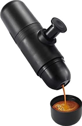 SXLCKJ Volautomatische koffiemolen Koffiezetapparaat 70ml Handmatige Koffiezetapparaat Mini Espresso Handleiding (Crusher)