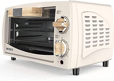 SUNWEIHAOA Tafelblad Elektrische Oven 10L Mini Oven Elektrische Broodrooster Ovens Multi Koken Functie 3D Recirculatie Bakken 800W Esthetisch En Praktisch