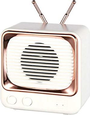zoudelong21321 Bluetooth Speaker DW02 Retro Kleine TV Bluetooth Speaker Mini Card draadloze subwoofer Radio Speaker Radio Radio Radio Kan het overal gebruiken, luider zonder enige verv (Color : 1)