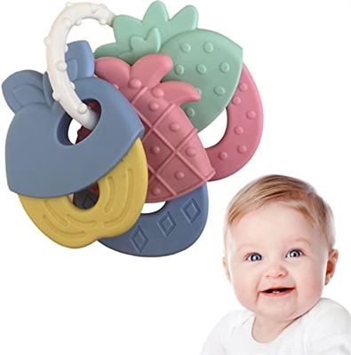 bijnaam Mammoet beetje Niktule Tandspeelgoed voor baby's, kauwspeelgoed, siliconen kauwspeelgoed  voor baby's van 3 tot 24 maanden, kauwspeelgoed voor pasgeborenen,  eenvoudig vast te houden, kalmeert babywonderen baby-speelgoed kopen? |  Kieskeurig.be | helpt je kiezen