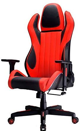 MRTYU-UY Gaming Chair E-sportstoel Game Chair Racing Ergonomische computerstoel met hoge rugleuning Ergonomische gamingstoel (Kleur: Rood, Maat: Gratis maat) (Rood Gratis maat)