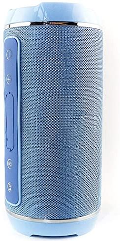 Anbayqg Outdoor Waterdichte Bluetooth-Luidspreker, Dual-Diafragma Draagbare AUX Audio-Ingang Stereo Luidspreker,Blauw