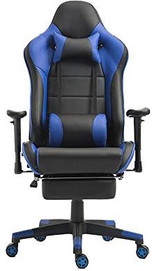 LIUCHANG Gaming-stoel Racing stoel Set High Seat Back Pu Leren kubus kan worden aangepast tussen 90 ° en 150 ° bureaustoel 7 0x70x125cm Beeldkleur liujiapeng55 (Color : Picture Colour, Size : 70X70X125CM)