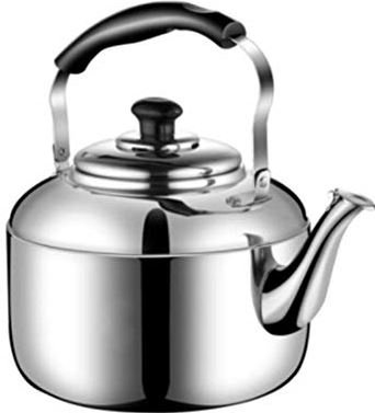 OOOFFFFFFFF Whistling Tea Kettle - with Ergonomic Handle and Food-Grade Stainless Steel Suitable for Stove Top 6L / 8L / 10L (10L)