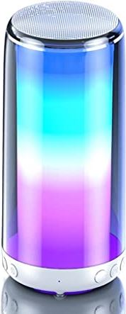 SMDT Draadloze bluetooth kleine luidspreker, draagbare subwoofer met hoog volume, kleurrijke lichten en schittering (Color : 2)