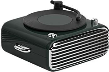 SMDT Vinyl draadloze bluetooth-luidspreker, creatieve aromatherapie-luidspreker voor thuis, draagbare mini-buitensportkaartluidspreker (Color : 1)