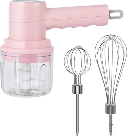 Youmine Mixer Electric Handheld Portable Electric Whisk for Baking Cake Mixer Multifunctional Food Processor A