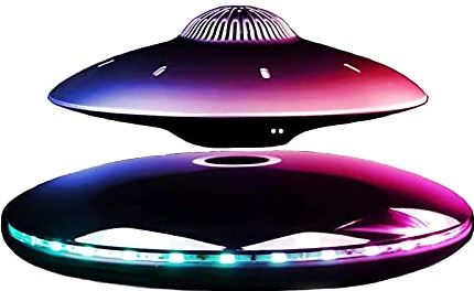 OOOFFFFFFFF Bluetooth Speaker Stereo Sound Maglev UFO Sound Subwoofer LED Flash Bluetooth Speaker Wireless Floating Rechargeable