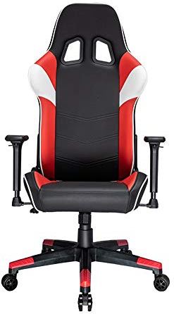 MRTYU-UY Gaming Chair Racing Style Game Chair Ergonomische lederen stoel Racing Supervisor met hoge rugleuning Ergonomische gamingstoel (Kleur: Oranje, Maat: 129-139x70x56cm) (Rood 129)
