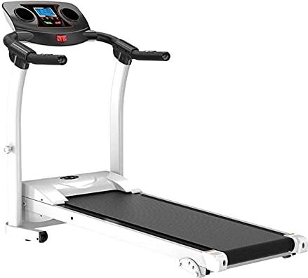 OOOFFFFFFFF Health Fitness Folding Treadmill with Device Holder Shock Absorption and Incline