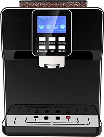 WFJDC Koffiezetapparaat Melk Frother Kitchen Apparaten Elektrische Schuim Cappuccino Koffiezetapparaat (Color : Black, Size : 270 * 410 * 360 mm)