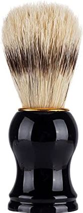 QAQQQQFGG Portable Men's Shaving Brush Household Brush and Face Brush Professional Beauty Foam Brush Tool for Men Perfect Travel Kit (Color : Black)