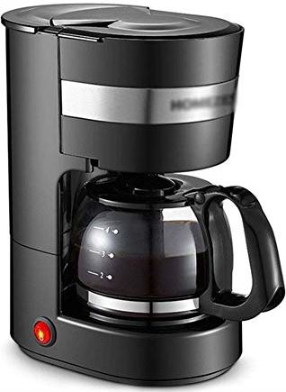 SXLCKJ Koffiezetapparaat, Draagbare Huishoudelijke Koffiemolen, Automatische Drip-Type Thee Machine, Zilver (Zilver) (Crusher)